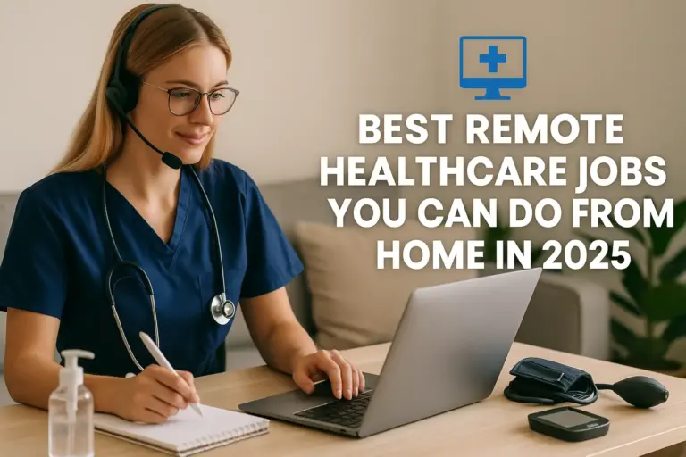 Best Remote Healthcare Jobs You Can Do from Home in 2025