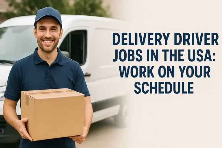 Delivery Driver Jobs in the USA: Work on Your Schedule