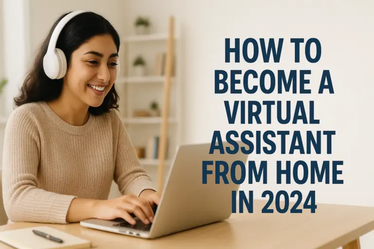 How to Become a Virtual Assistant from Home in 2024