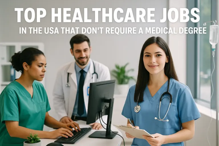 Top Healthcare Jobs in the USA That Don’t Require a Medical Degree”