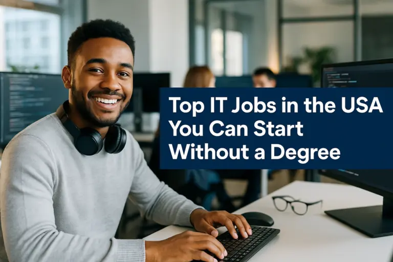 Top IT Jobs in the USA You Can Start Without a Degree