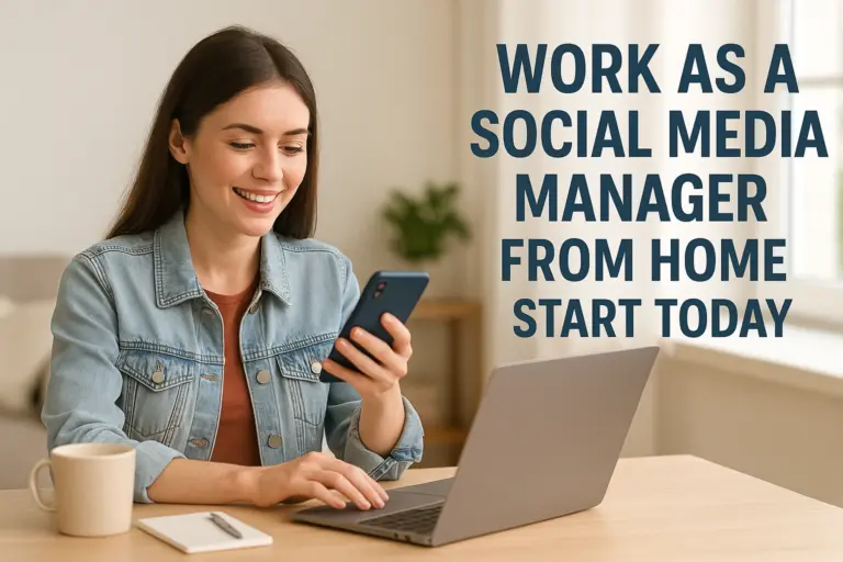 Work as a Social Media Manager from Home – Start Today